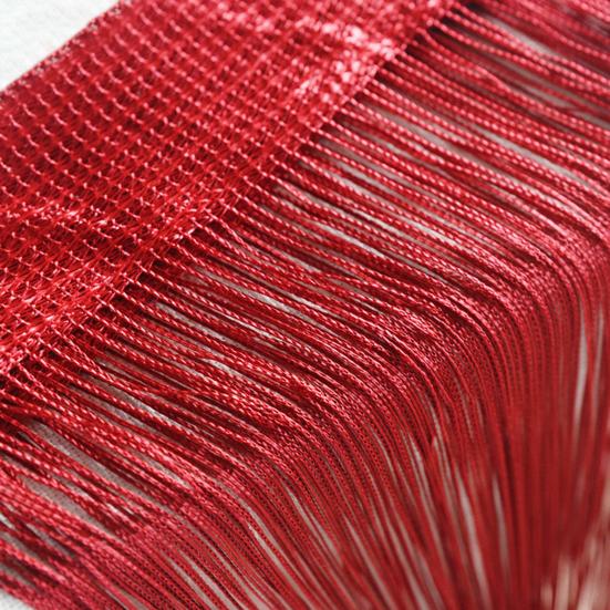 Оконная драпировка, многоразовая, широкое применение, простая в установке, многоцветная, многоцветная, с нитками, для домашнего офиса, украшение для штор для ежедневного использования