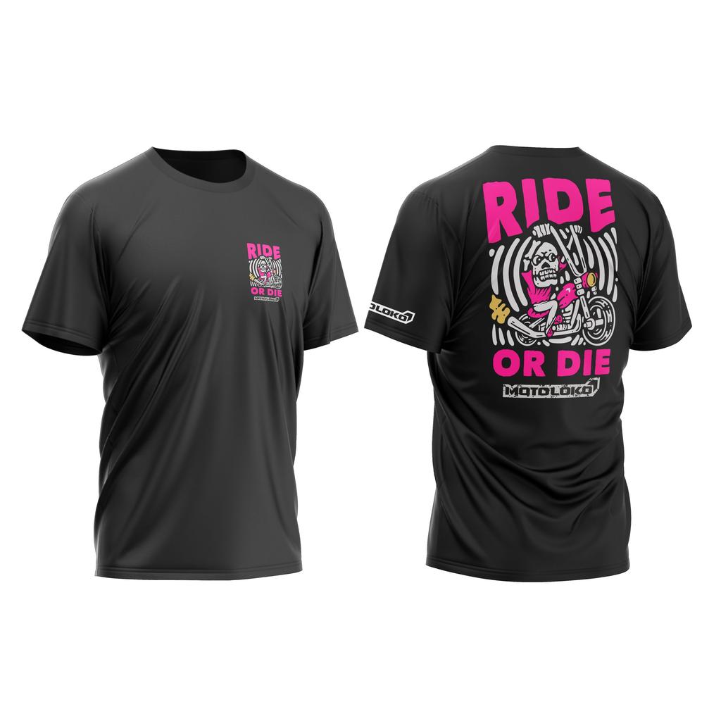 Classic Ride Or Die Moto Brand Tshirt Cotton Graphic Tee Unisex Unisex Summer Streetwear