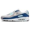 Мужские кроссовки Air Max 90 Glacier Blue Серые чисто-платиновые белые FN6958-001