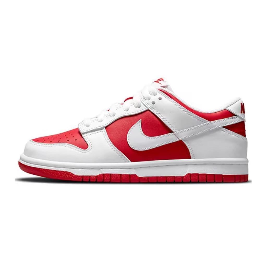 Nike Dunk Love Forever Cushioning Low top Skateboard Shoes Women's Red CW1590-600(Team376-)