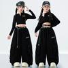 Children's jazz, jazz dance costumes, girls' performance costumes, autumn trendy and trendy navel dance performance clothes