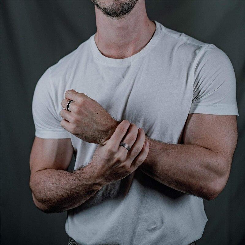 Anti Anxiety Fidget Spinner Ring In Stainless Steel Size 6-11 Reduce Stress & Tension With A Ring! for Men Women Band KL30FI-39D