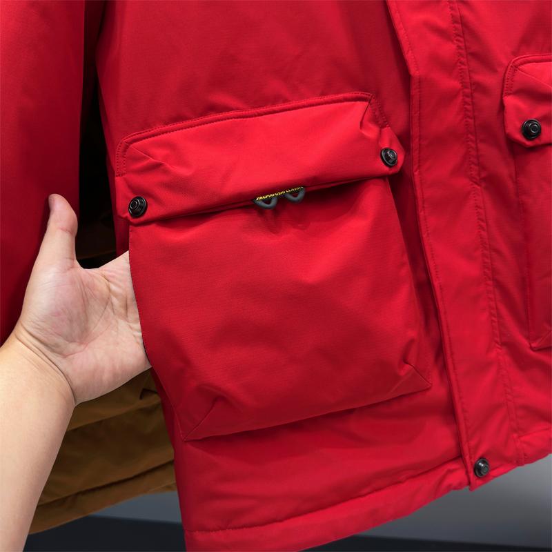 Большие размеры 4XL-10XL Модные мужские парки Зимнее пальто С капюшоном Повседневное Свободное Толстое Теплое Оверсайз Верхняя одежда Мужские куртки