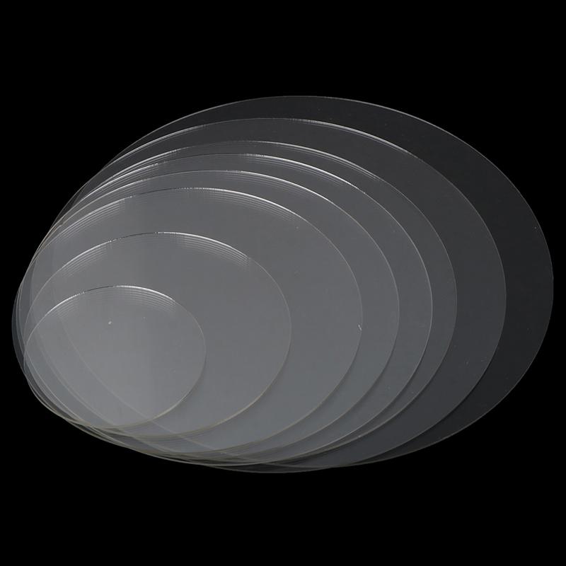 2Mm Clear Circle Acrylic Discs For Round Cake Disks Holders Diy Craft Bake Tool