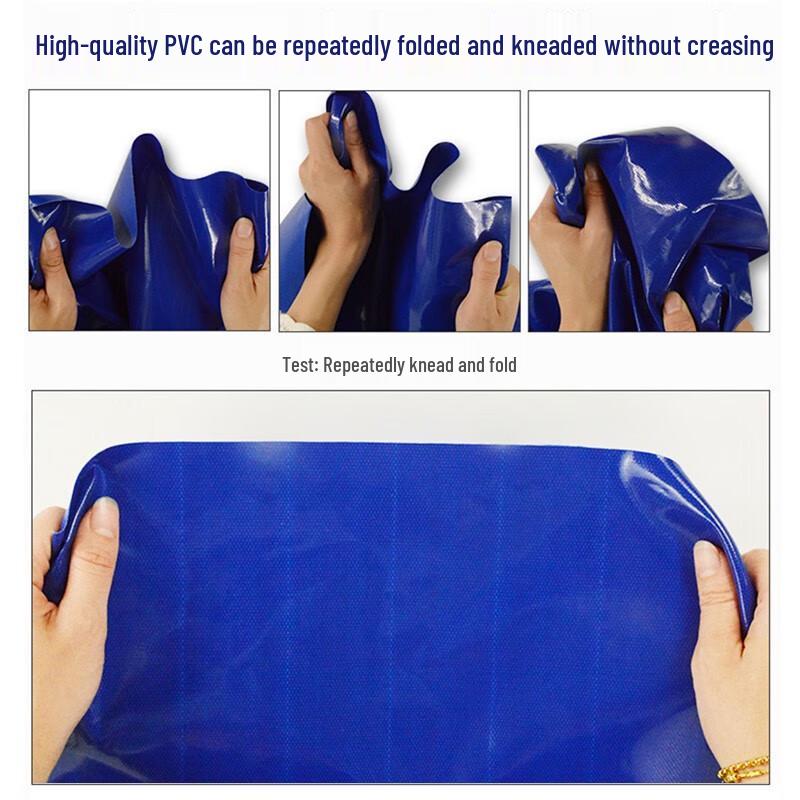 YUANXING Heavy Duty Blue Waterproof PVC Tarpaulin