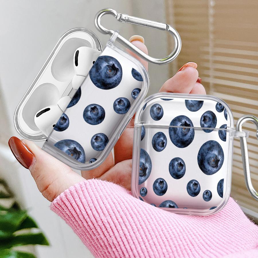 Прозрачные чехлы для наушников Чехол-обложка Для Airpods 2 4 1 Pro3 3 Pro Pro Pro2 Простые Фрукты