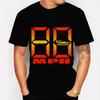 T Shirt for Men 88 Mph Back To Print Men's Brand Tshirts Fashion T-shirt Casual Men's Clothing Tops Tee T Shirt Homme