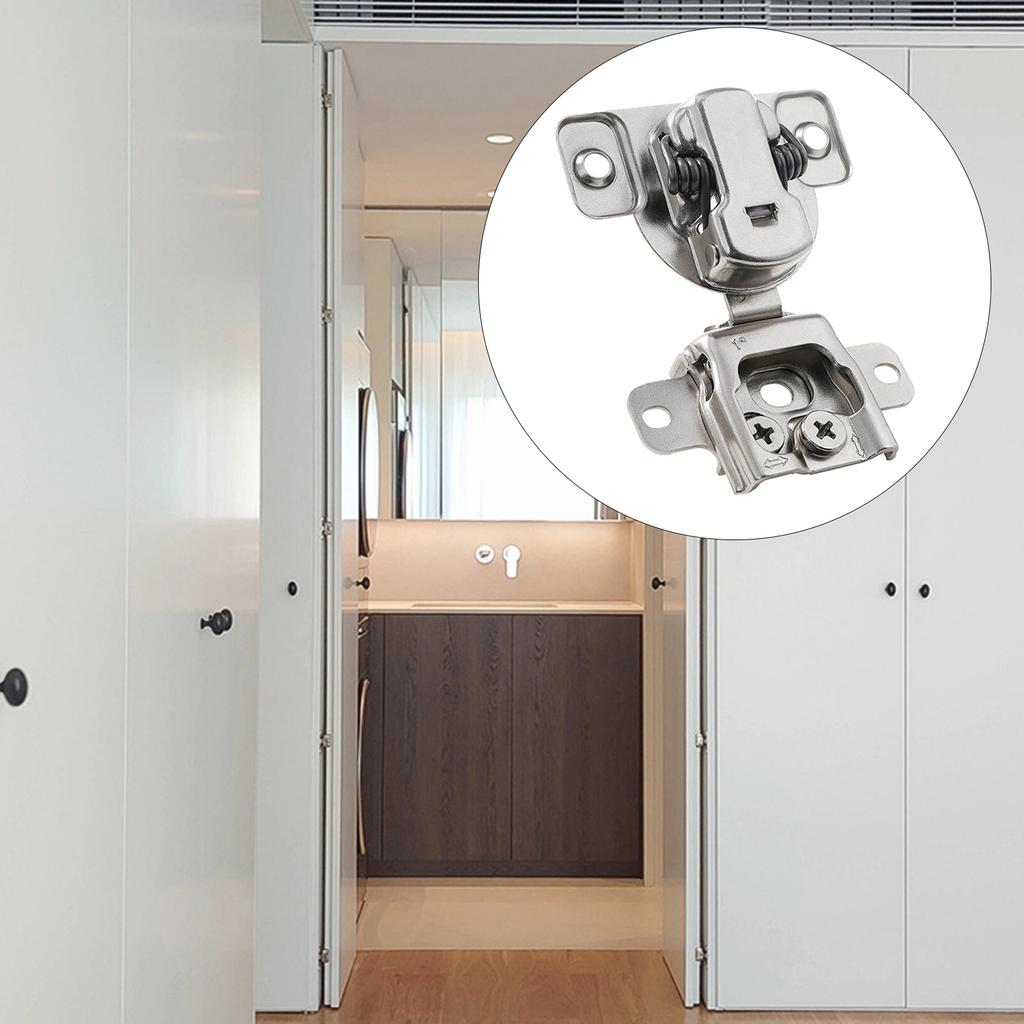 США Бесшумные петли для дверцы шкафа Вкручиваемые Самозакрывающиеся Железные петли Мебельные петли для бытовых шкафов