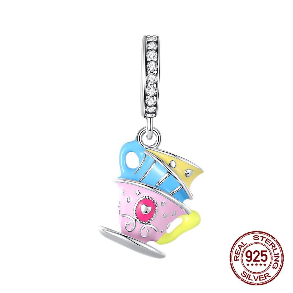 Милый и интересный медный шарм-подвеска в виде вкусной еды, десерта, бургера, пиццы, подходит для браслета, подарки для вечеринки