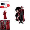 Комплект костюма для косплея Алукарда из Hellsing Ultimate из высококачественных материалов для вечеринок на Хэллоуин и Рождество