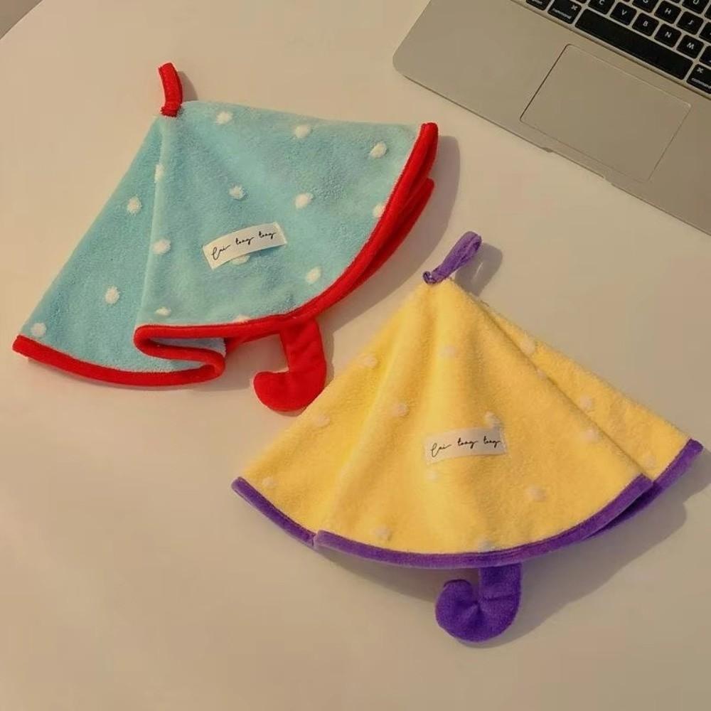 Multifunctional Umbrella-shaped Hand Towel Thickened Bathroom Absorbent Towels