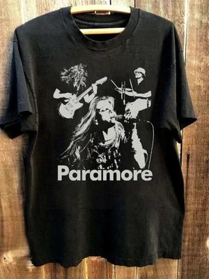 Футболки Paramore Футболки рок-группы Графический принт Унисекс 100% Хлопок