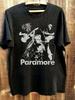 Футболки Paramore Футболки рок-группы Графический принт Унисекс 100% Хлопок
