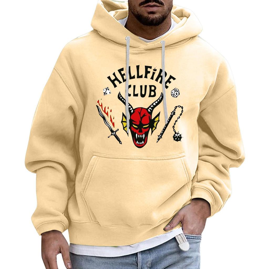 Мужской Спортивный Повседневный С Длинными Рукавами С Карманом Капюшон Толстовка