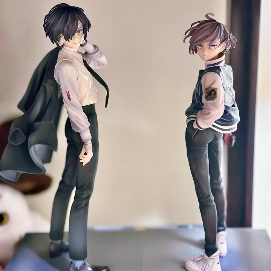 22см бродячие псы манга аниме фигурка юность дазай осаму фигурка нахара чуя статуэтка пвх коллекционная модель кукла игрушки