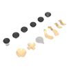 Metal Joystick 13 In 1 Replacement Paddles D Pads Game Controller Parts Accessory for Xbox One Elite Series 2