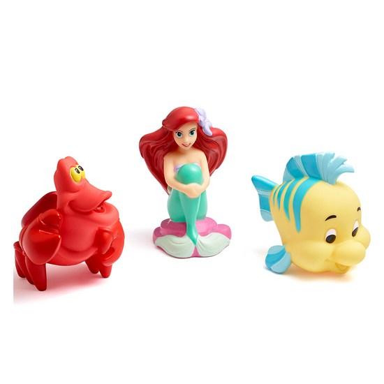 Disney Baby Infant Little Mermaid Water Gun Toy Bath Toy 3-Piece Set, Korean Bath Toys