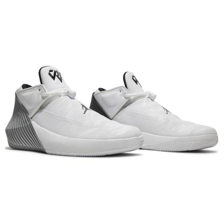 Air Jordan Why Not Zer0.1 Low Tb 'Metallic Silver' Men's AQ9682-100