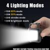Mini COB Keychain Light Portable USB Rechargeable Pocket Work Light Outdoor Waterproof Emergency Camping Fishing Lamp Flashlight