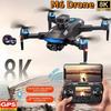 2025 New M6 Drone 8K Professional HD Camera Drones 5G WIFI FPV Video 4K/6K/8K UAV with Screen Remote Control RC Quadcopter Drone