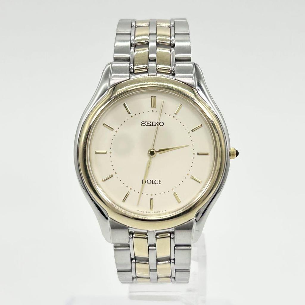 [USED] SEIKO DOLCE 8J41-6030 Quartz Wristwatch