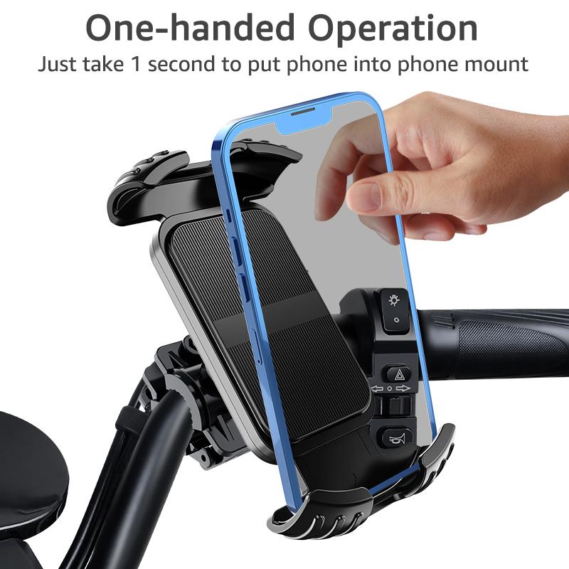 Phone Holder for Bicycle MTB Road Bike Cellphone Support Moto Motorcycle Scooter Handlebar Smartphone Stand Cycling Accessories