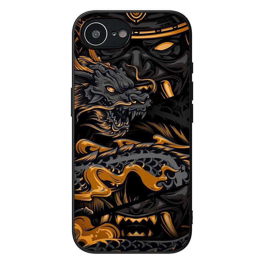Cover for Samsung Galaxy S22 S21 S20 FE Ultra Plus A35 A36 A55 A37 A33 A34 A57 Coque Phone Case Fashion Ferocious Dragon Chinese