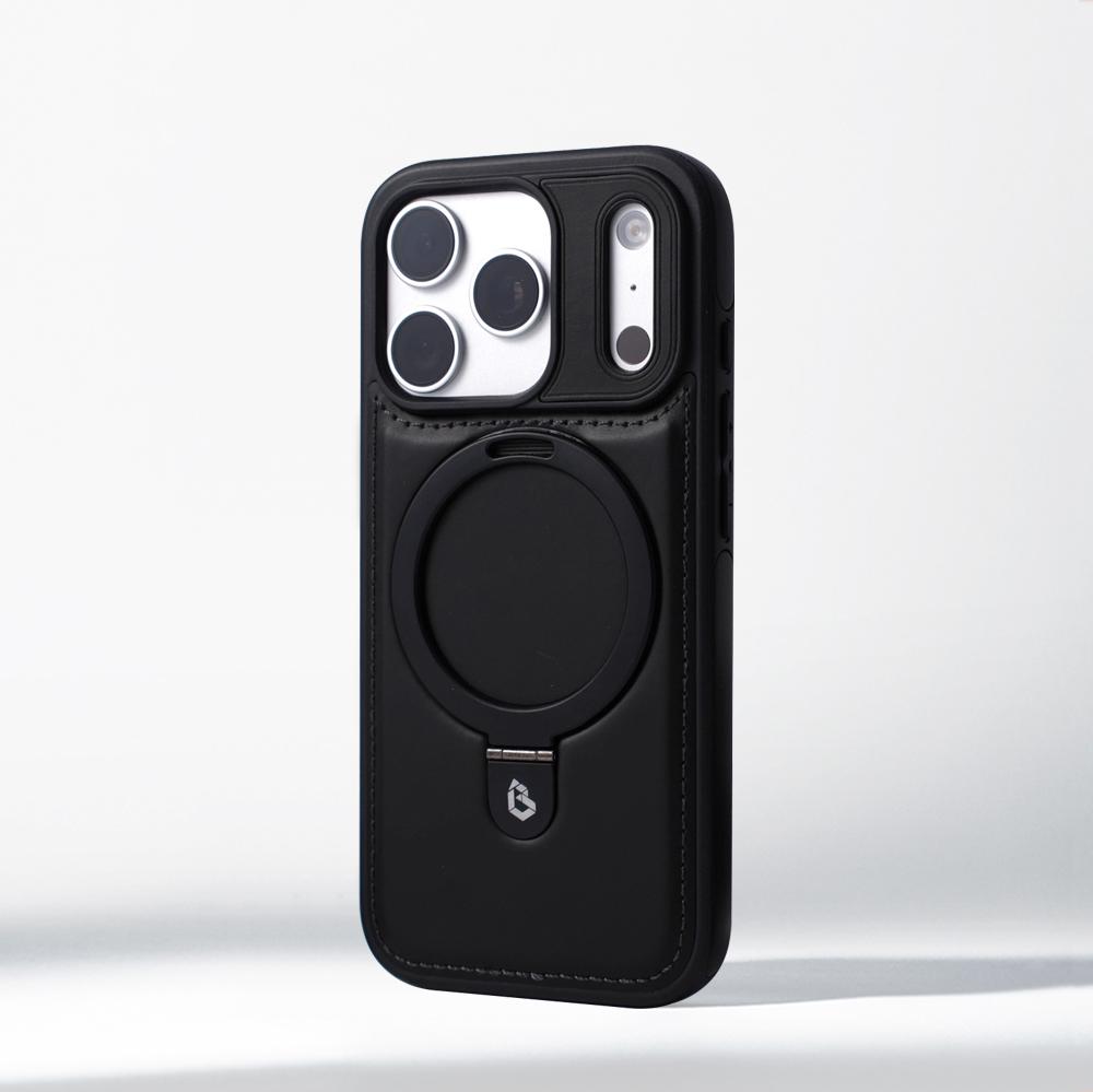 Бизнес Магнитное Кольцо-подставка Кожаный Чехол Для iPhone 17 Pro Max Air 16 15 14 13 12 Plus Для Magsafe Беспроводной Зарядки Защитный Бампер