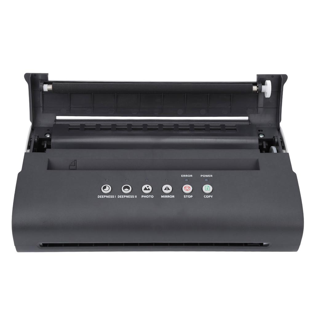 Tattoo Transfer Machine Set High Speed Low Noise 30pcs Transfer Paper Tattoo Pattern Copier Printer