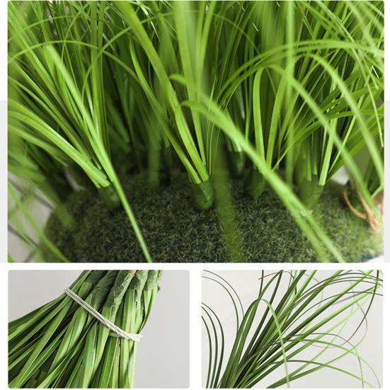 1 ветка искусственного растения, устойчивая к ультрафиолетовому излучению, художественная, красочная, шикарная, реалистичная, искусственная трава пшеницы для гостиной