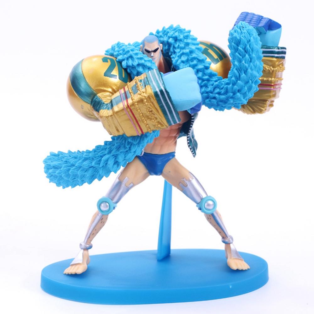 16CM Anime One Piece Franky Figuarts ZERO One Piece 20th Anniversary ver Model Toy Gift Collection Action Figure PVC