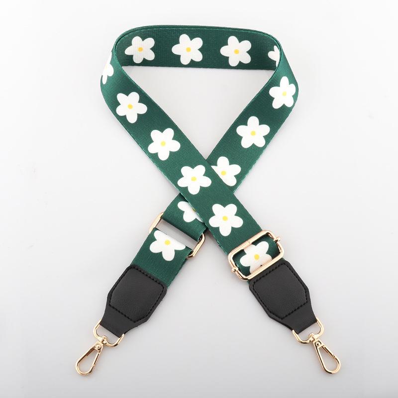 Versatile Adjustable Wide Woven Crossbody Bag Strap for Women