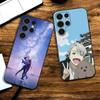 Силиконовый чехол с аниме-юри для Samsung S25, 24, 23, 22, 21, 20 Plus Ultra 5G Lite, противоударный чехол