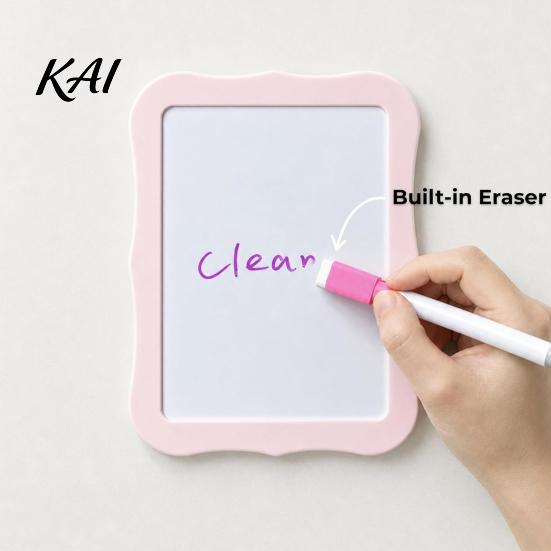 Girls School Supplies 15Pcs/Set Pink Locker Accessories for Girls, with Shelf, Dry Erase Whiteboard, Middle Markers, Mirror, Pen Holder, Flower