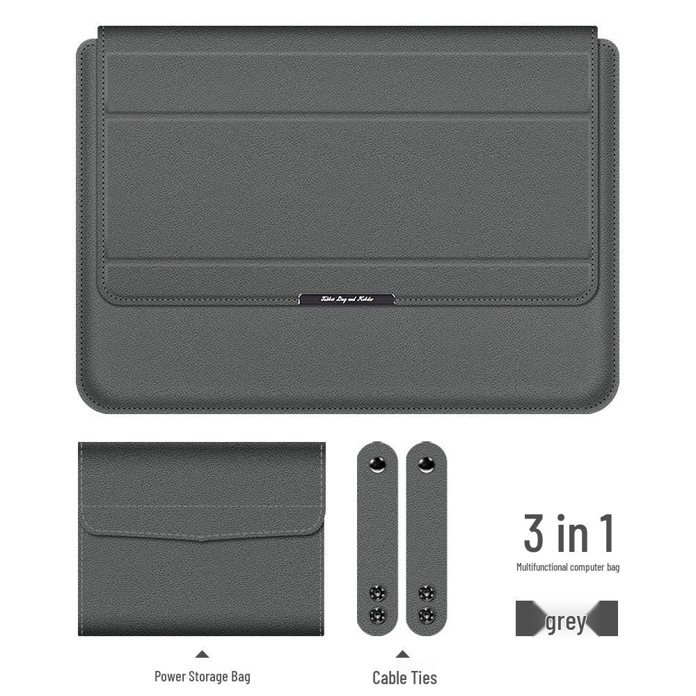 Multi-Functional Stand Bag: Fits 13.6 MacBook & 16 Lenovo/Huawei Laptops, 2025 Model-Compatible