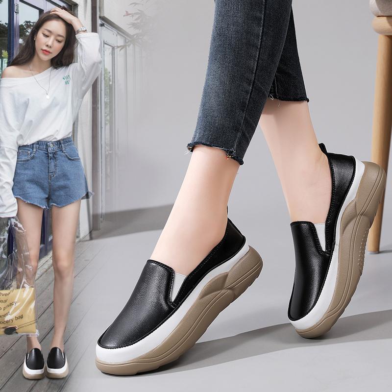 Women Casual Slip On Sneakers Nurse Loafers Walking Minimalist Maternity School Students Shoes for Girl