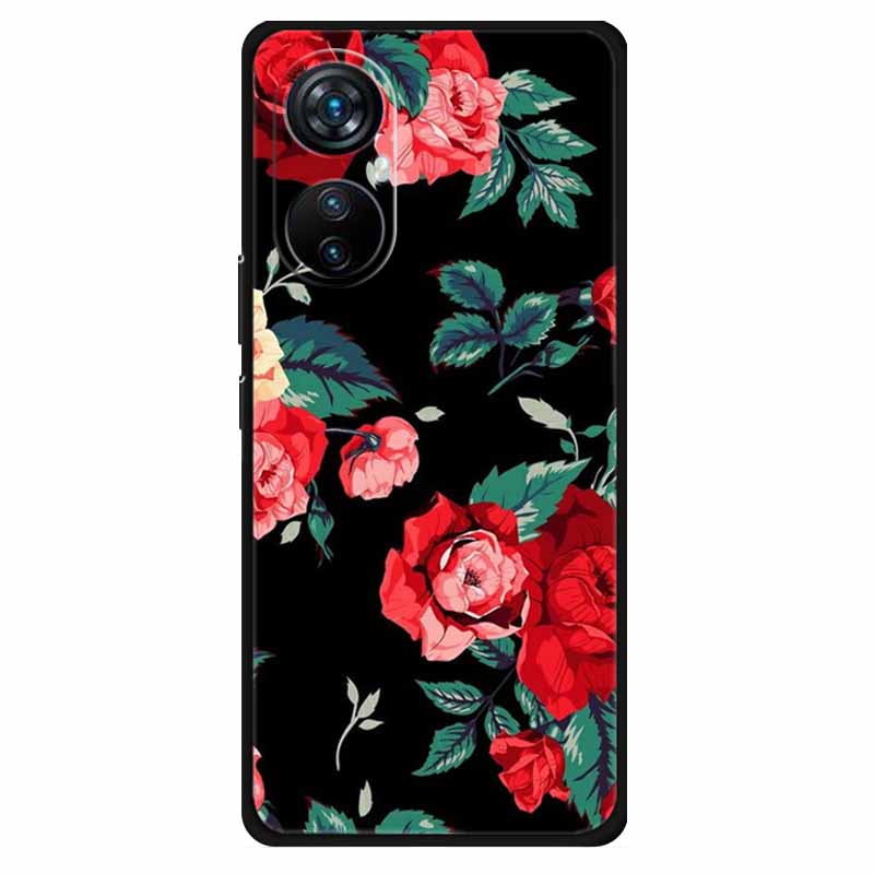 Чехол для Blackview A200 Pro Модный Силиконовый Черный Окрашенный ТПУ Мягкий Чехол для Телефона для Blackview A 200 Pro 6.67 Защитный A200Pro