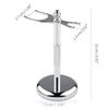 Silvery Shaving Brush Stand 15cm Razor Rack Quality Men Razor Holder