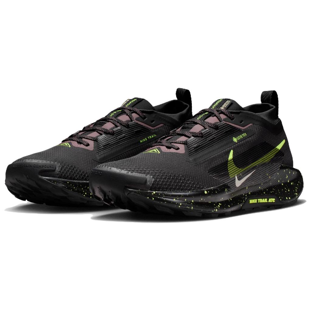 Nike Мужские кроссовки для трейлраннинга Pegasus Trail 5 Черно-зеленые FQ0908-014