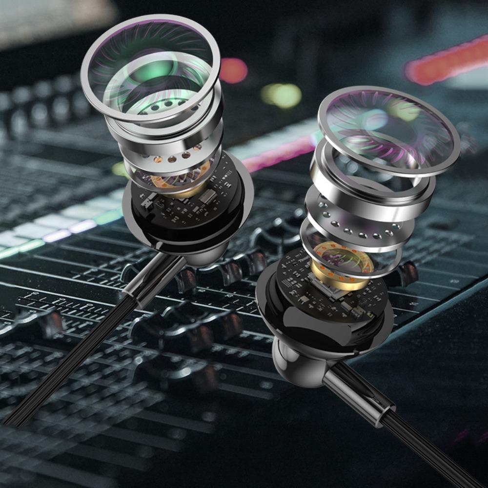 Разъем 3,5 мм. Проводные наушники-вкладыши 3,5 мм. Проводная гарнитура. Наушники с двойным разъемом для настольного компьютера/компьютера/ПК.