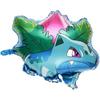 Classic Pokemon Aluminum Balloon Set 6 Pieces - Vivid 3D Character Shapes Party Decoration Durable Foil Material
