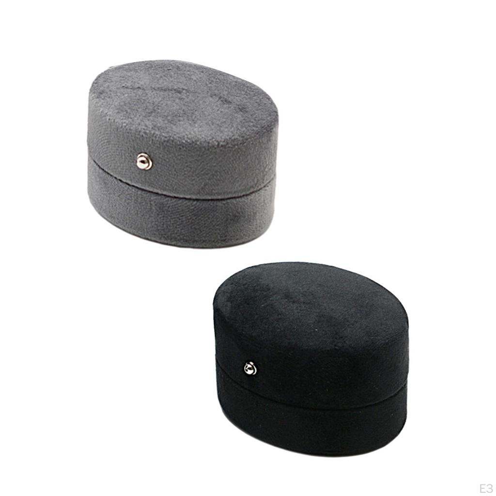 Элегантная коробочка для колец с внутренней частью для свадьбы и помолвки