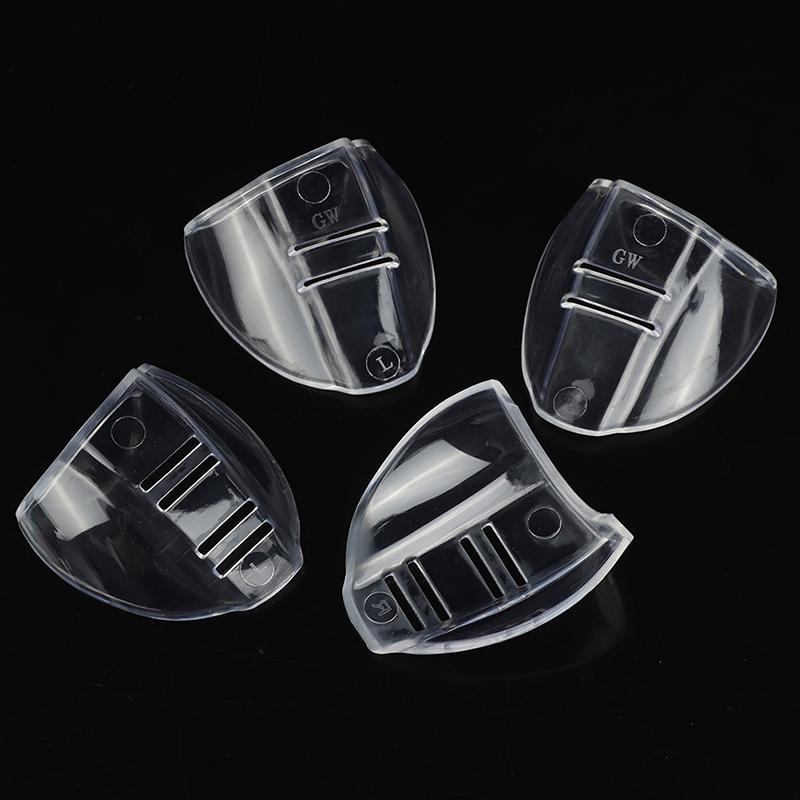 2 шт., гибкие прозрачные защитные очки для глаз, боковые защитные очки, универсальные противотуманные очки