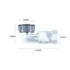 Kitchen Wash Basin Drainage Pipe Odor Proof Curved Kitchen Sink Drain Pipe Drain Downpipe Joint Tube Pipeline Accessory