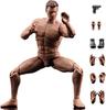 112 Scale Action Figure 6 Inch Male Body Model Muscular Male Body Model Muscle Flexibility Miniature Action Figure Body Doll Collection