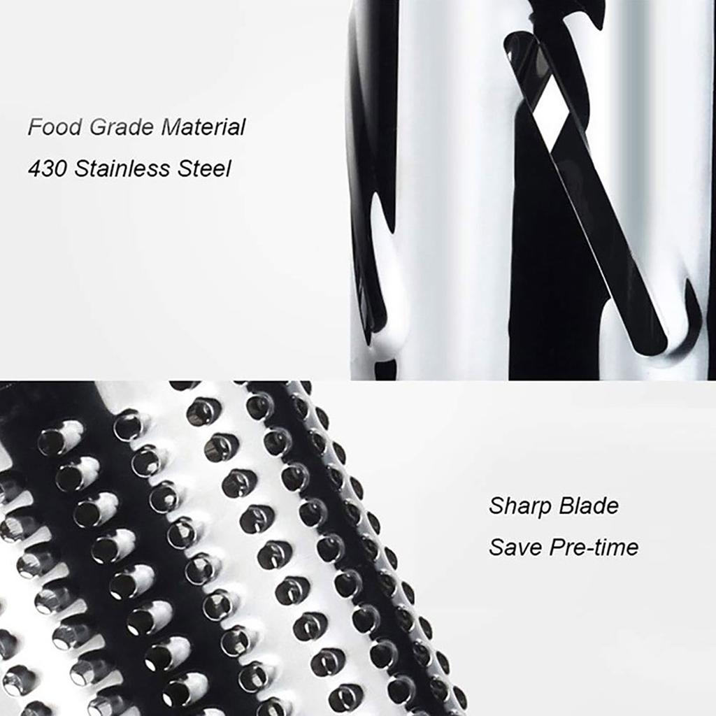 Ручная овощерезка, измельчитель, режущий инструмент, 3 острых барабана, многофункциональная терка, измельчитель для сыра, арахиса и печенья