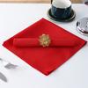 Napkin Cloth Lace Trim Reusable Square Napkin Fabric Outdoor Events Weddings Parties Banquets Buffets Home Decor