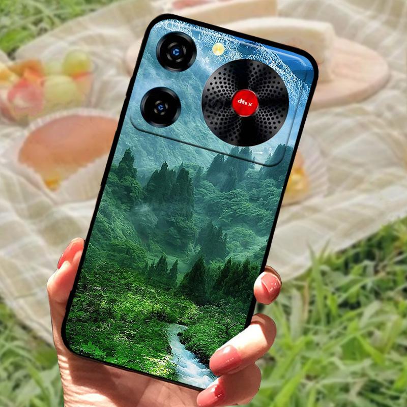 For ZTE Nubia Music Case Shockproof TPU Silicon Black Bumper Cover For ZTE Nubia Music Phone Cases Cute Back Cover Fundas Capa