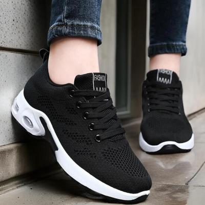 New Arrivals Open Run Spring Sneakers Lightweight Mesh Women Knit Shoes Air Sole