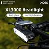 XOSS 3000 лм Велосипедный фонарь XL3000 Фонарь Супер яркий Фонарик Водонепроницаемый Type-C Перезаряжаемый 9000 мАч Велосипедный передний фонарь